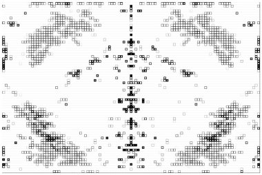 piksel mozaik yarım ton arkaplan, vektör illüstrasyonu