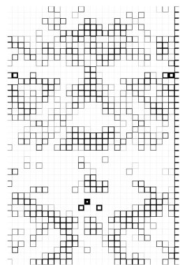 Kareli soyut geometrik arkaplan. yaratıcı kompozisyon. vektör çizimi tasarımı