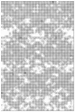 Kareli soyut geometrik arkaplan. yaratıcı kompozisyon. vektör çizimi tasarımı