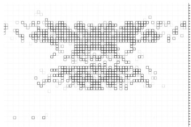 Kareli soyut geometrik arkaplan. yaratıcı kompozisyon. vektör çizimi tasarımı
