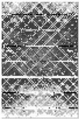 Kareli soyut geometrik arkaplan. yaratıcı kompozisyon. vektör çizimi tasarımı