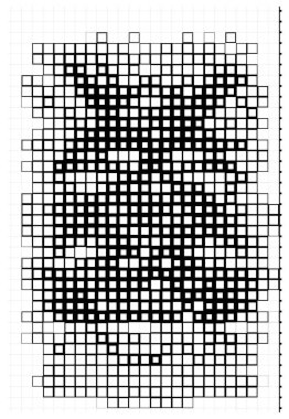 Kareli soyut geometrik arkaplan. yaratıcı kompozisyon. vektör çizimi tasarımı