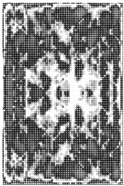 süs dokusu ve sanat tasarımı ile siyah ve beyaz monokrom soyut arkaplan