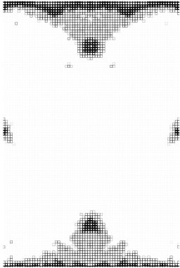 Karelerden oluşan soyut bir arkaplan. vektör çizimi tasarımı