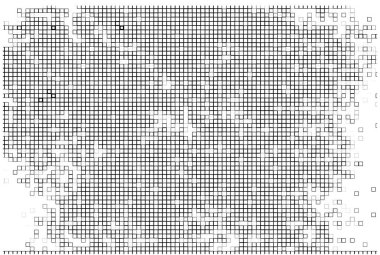 piksel mozaik yarım ton arkaplan, vektör illüstrasyonu