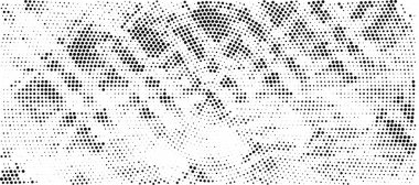 Beyaz arkaplandaki siyah noktaların deseni, vektör illüstrasyonu