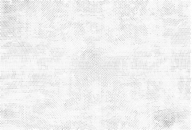 Beyaz arkaplandaki siyah noktaların deseni, vektör illüstrasyonu