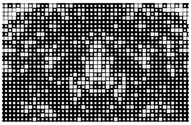 kare piksel mozaik arkaplan, vektör illüstrasyonu