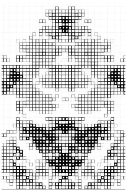 Siyah beyaz arka plan ve kareler. Soyut geometrik bileşim. vektör tasarımı