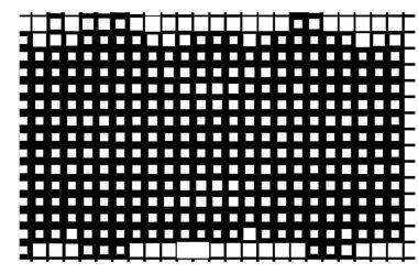 ızgara, dinamik çizgilerle örgü, düzensiz etki. Doku, ızgara, kafes. vektör kenetlenmesi, çapraz soyut geometrik çizim