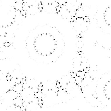 Tasarımınız için siyah ve beyaz unsurları olan kusursuz desen