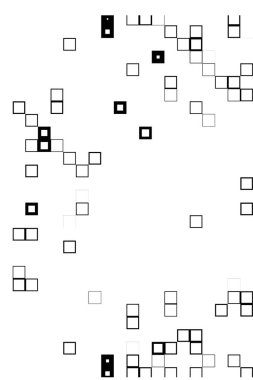 Küçük kareli soyut siyah beyaz arkaplan.