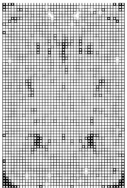 geometrik arkaplanda sanatsal modern desen