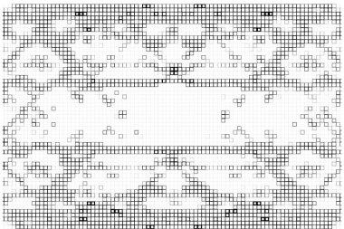 Siyah beyaz arka plan ve kareler. Soyut geometrik bileşim. vektör tasarımı