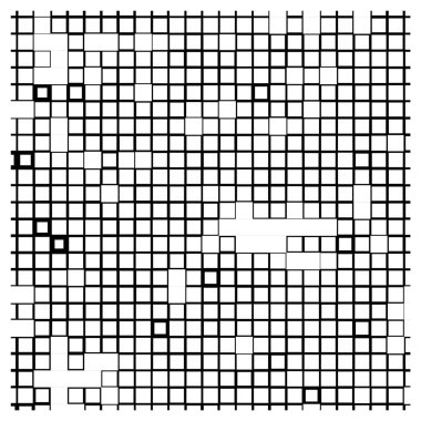 geometrik arkaplanda sanatsal modern desen