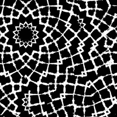 geometrik arkaplanda sanatsal modern desen