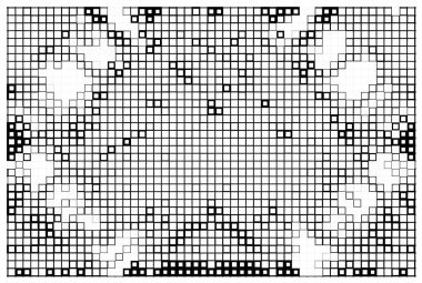 geometrik arkaplanda sanatsal modern desen
