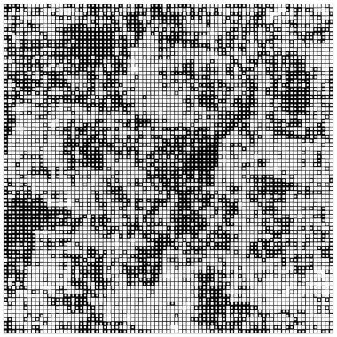 geometrik arkaplanda sanatsal modern desen