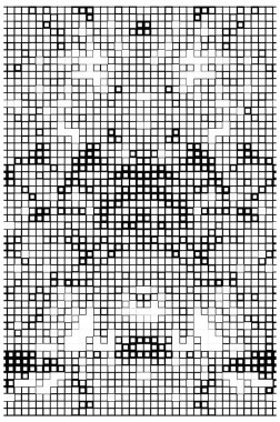 Siyah beyaz arka plan ve kareler. Soyut geometrik bileşim. vektör tasarımı