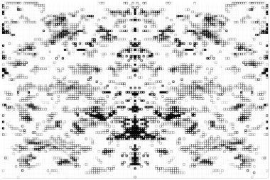 kare piksel mozaik arkaplan, vektör illüstrasyonu