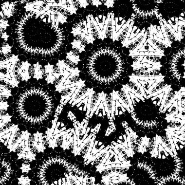 Siyah beyaz grunge dokusu. Tasarım şablonu. Soyut vektör çizimi. sanatsal grungy doku oluştur
