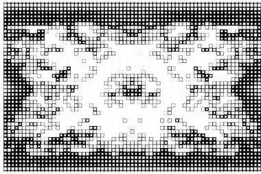 Siyah ve beyaz desenli. grunge soyut vektörü 