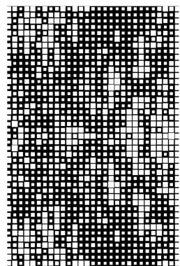 Küçük kareli soyut siyah beyaz arkaplan.