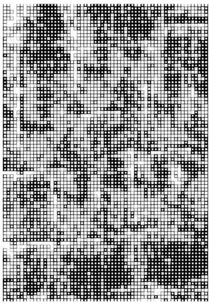 Abstraktní Pozadí Čtverci Návrh Vektorové Ilustrace Černé Bílé Barvy — Stockový vektor