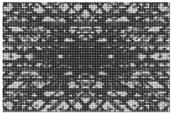Black White Background Squares Vector Illustration Design — Stock Vector
