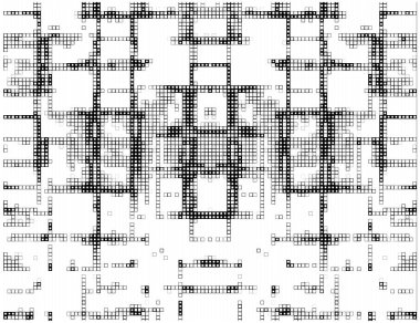 Soyut mozaik arka plan. vektör kare deseni