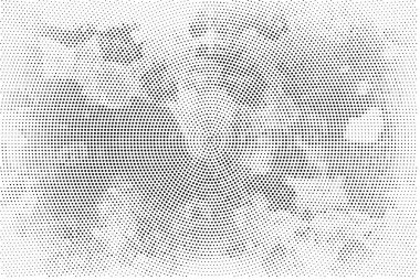 Nokta desenli soyut bir arkaplan. Yarım tonlu noktalar dizaynı. Noktalı doku