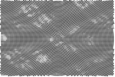 Siyah ve beyaz yarım tonlu noktalar. vektör illüstrasyonu 