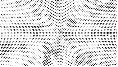 Siyah ve beyaz yarım tonlu noktalar. vektör illüstrasyonu 