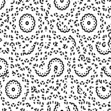 siyah ve beyaz geometrik mandala arkaplanı
