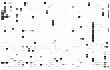 Dikdörtgen elementli soyut geometrik desen. vektör illüstrasyonu