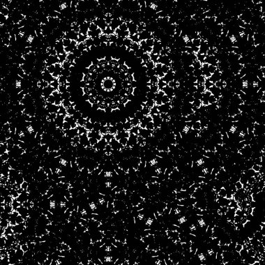 soyut grunge deseni, siyah beyaz illüstrasyon 