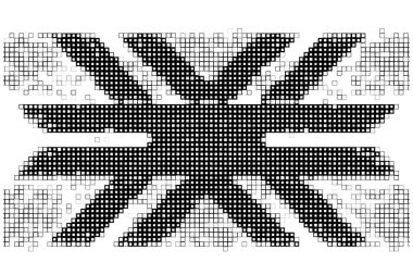 soyut grunge deseni, siyah beyaz illüstrasyon 