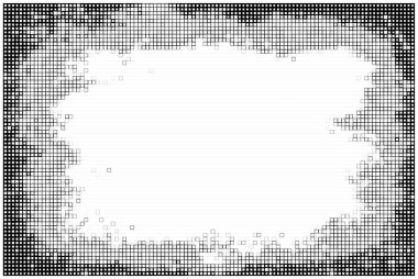 soyut grunge deseni, siyah beyaz illüstrasyon 