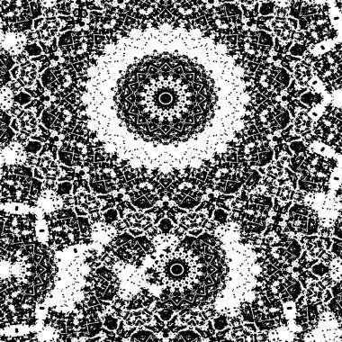 soyut grunge deseni, siyah beyaz illüstrasyon 