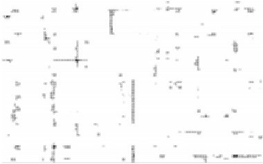 soyut grunge deseni, siyah beyaz illüstrasyon 