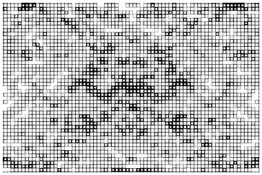 soyut grunge deseni, siyah beyaz illüstrasyon 