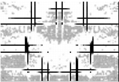 Soyut kare mozaiği. Kare dikdörtgen elementlere göre düzenlenmiş vektör mozaiği. vektör mozaik kare deseni