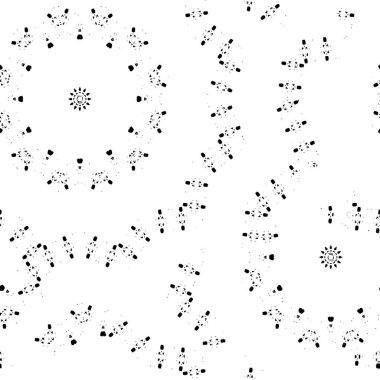 soyut grunge deseni, siyah beyaz illüstrasyon 