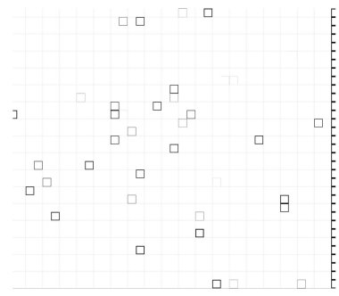 soyut grunge deseni, siyah beyaz illüstrasyon 