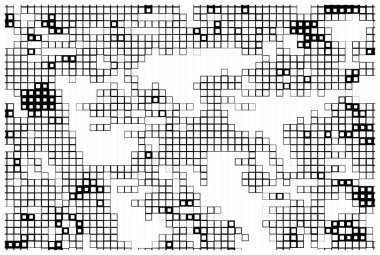 Dikdörtgen elementli soyut geometrik desen. vektör illüstrasyonu