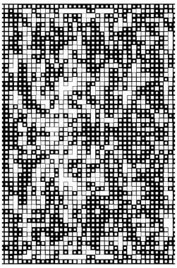 Yarım tonlu arka plan. pikselli siyah beyaz vektör