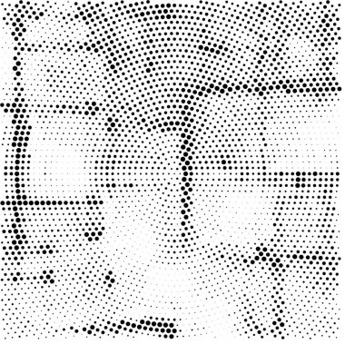 Yarım ton kumaş. Modern soyut noktalı desen. solgunluk tek renk noktaları.