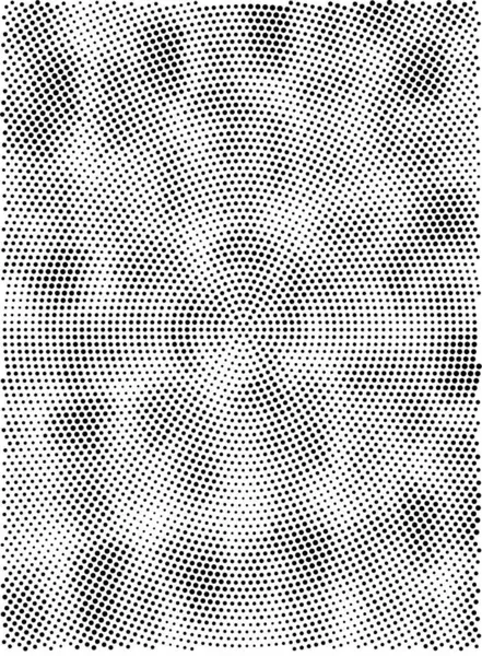 Black White Halftone Dots Background Vector Illustration — Stock Vector