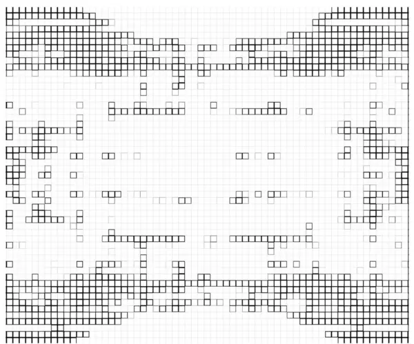 Siyah beyaz arka plan ve kareler. vektör çizimi tasarımı