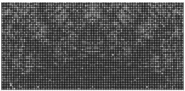一张数字网格的黑白照片 — 图库矢量图片